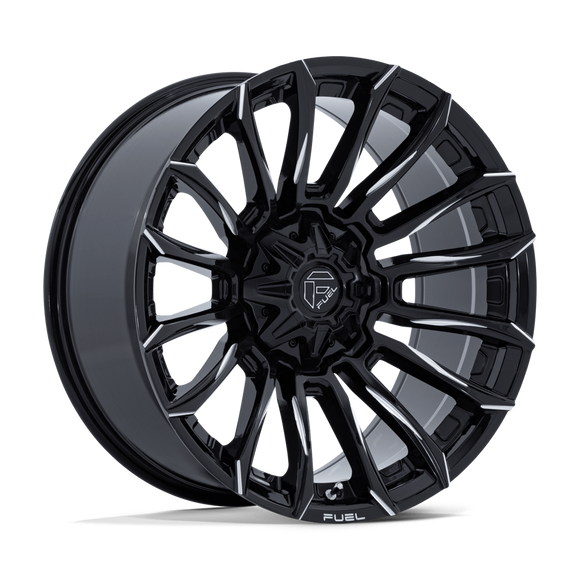 20x9 Fuel Off-Road FC889 Blade Gloss Black Milled 6x135 ET1 CB106.1 Wheel Rim