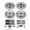 PowerStop Track Day High-Performance Brake Pad and Rotor Kit