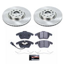 PowerStop Track Day Spec High-Performance Brake Pad and Rotor Kit