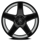 22x10 Select Precision Alloys Spectrum Black 6x139.7 ET19 Wheel