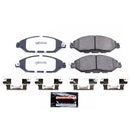 PowerStop Z36 Truck And Tow Carbon-Fiber Ceramic Brake Pads With Hardware