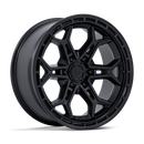 20x9 Fuel Off-Road FC896 Heathen Matte Black 6x139.7 ET1 CB106.1 Wheel Rim