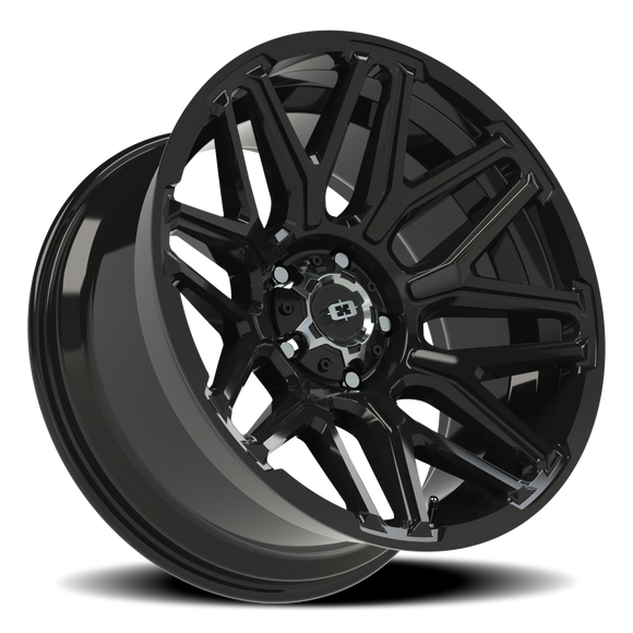 20X10 Vision 305 Rekluse Gloss Black Wheel 5x139.7 5x5.5 ET-25 CB108