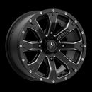 14X7 MSA OFFROAD WHEELS M42 BOUNTY Satin Black Milled 4X110 ET10 wheel/rim-1