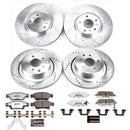 PowerStop Z26 Street Performance Ceramic Brake Pad and Drilled & Slotted Rotor K
