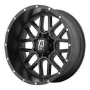 18X8 KMC XD Grenade Satin Black Wheel/Rim 5x130 18-8 ET38