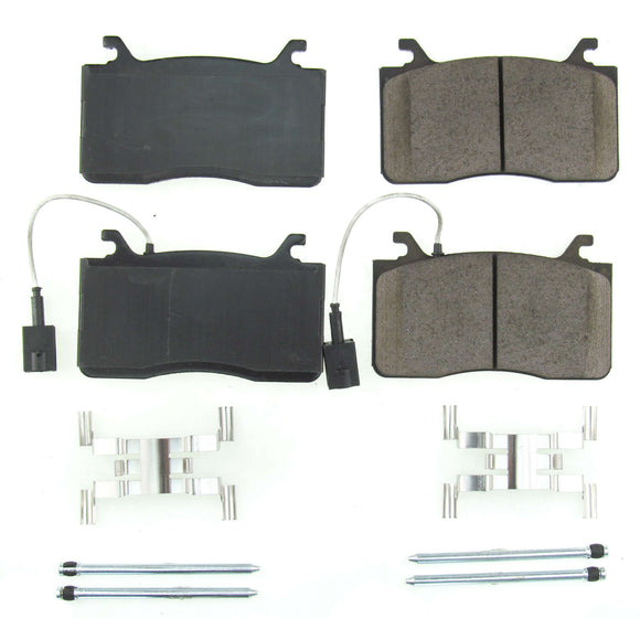 PowerStop Z17 Evolution Ceramic Brake Pads With Hardware