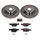 PowerStop OE Stock Replacement Low-Dust Ceramic Brake Pad and Rotor Kit
