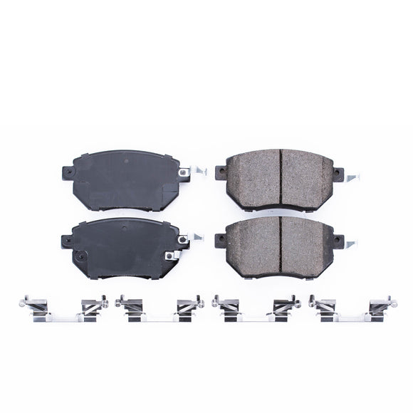 PowerStop Z17 Evolution Ceramic Brake Pads With Hardware