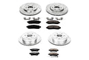 PowerStop Z23 Daily Driver Carbon-Fiber Ceramic Brake Pad and Drilled & Slotted