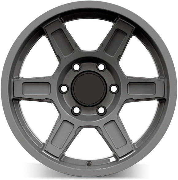 17x8.5 Tuffstuff TS01 Ascent Gloss Grey 6x135 ET0 Wheel Rim