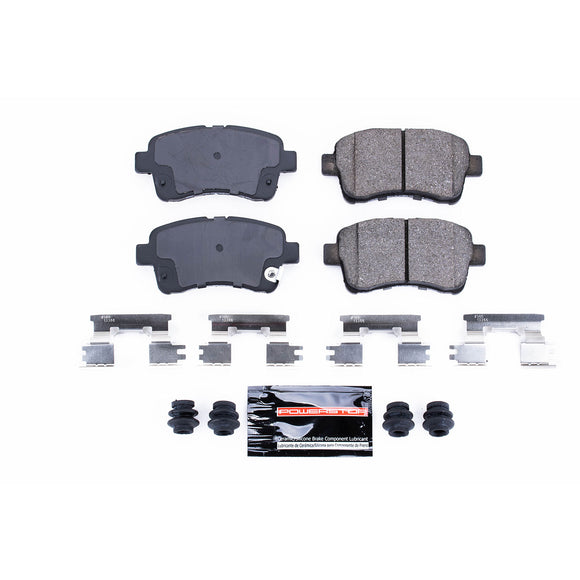 PowerStop Z23 Evolution Sport Carbon-Fiber Brake Pads With Hardware