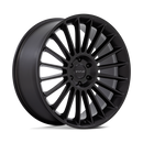 24X10 Status Venti Matte Black 5X120 ET35 Wheel Rim-1