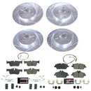 PowerStop Z23 Daily Driver Carbon-Fiber Ceramic Brake Pad and Drilled & Slotted