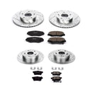 PowerStop Z23 Daily Driver Carbon-Fiber Ceramic Brake Pad and Drilled & Slotted