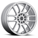 18x7.5 Raceline 141S Gloss Silver 5x100 5x114.3 5x4.5 ET42 Wheel Rim