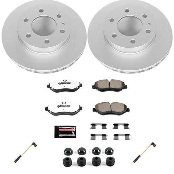 Z36 Truck & Tow Premium Carbon-Fiber Ceramic Brake Pad and Fully Coated Rotor Ki