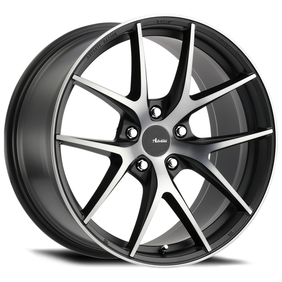 18X9 Advanti Racing Vigoroso Black Matte Wheel/Rim 5X120 ET45 VI89520455