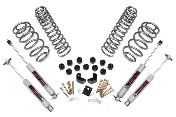 3.75 Inch Lift Kit Combo 4 Cyl N3 Jeep Wrangler TJ (97-06) Wrangler Unlimited (04-06)