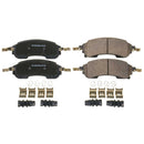 PowerStop Z17 Evolution Ceramic Brake Pads With Hardware