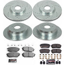 PowerStop Z23 Daily Driver Carbon-Fiber Ceramic Brake Pad and Drilled & Slotted