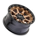 17x8.5 Mayhem Ridgeline Satin Bronze Black Lip 6x139.7 ET25 CB106 Wheel Rim
