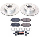 PowerStop Z23 Daily Driver Carbon-Fiber Ceramic Brake Pad and Drilled & Slotted
