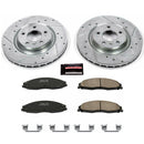 PowerStop Z23 Daily Driver Carbon-Fiber Ceramic Brake Pad and Drilled & Slotted