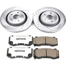 PowerStop Z26 Street Performance Ceramic Brake Pad and Drilled & Slotted Rotor K