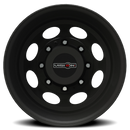 19.5x6.75 Vision 181 Heavy Hauler Matte Black Wheel 8x165.1 ET-143 CB124.5