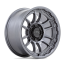 17X8.5 KMC KM727 WRATH Matte Anthracite 5X127 ET-10 wheel/rim