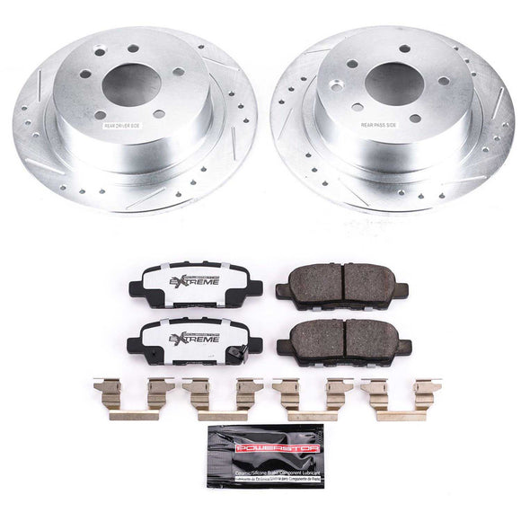 PowerStop Z26 Street Performance Ceramic Brake Pad and Drilled & Slotted Rotor K