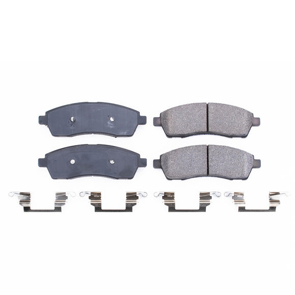 PowerStop Z17 Evolution Ceramic Brake Pads With Hardware