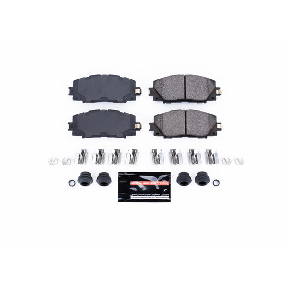 PowerStop Z23 Evolution Sport Carbon-Fiber Brake Pads With Hardware