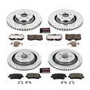 PowerStop Z23 Daily Driver Carbon-Fiber Ceramic Brake Pad and Drilled & Slotted