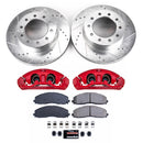 PowerStop Z23 Daily Driver Carbon-Fiber Ceramic Pads Drilled & Slotted Rotor & C
