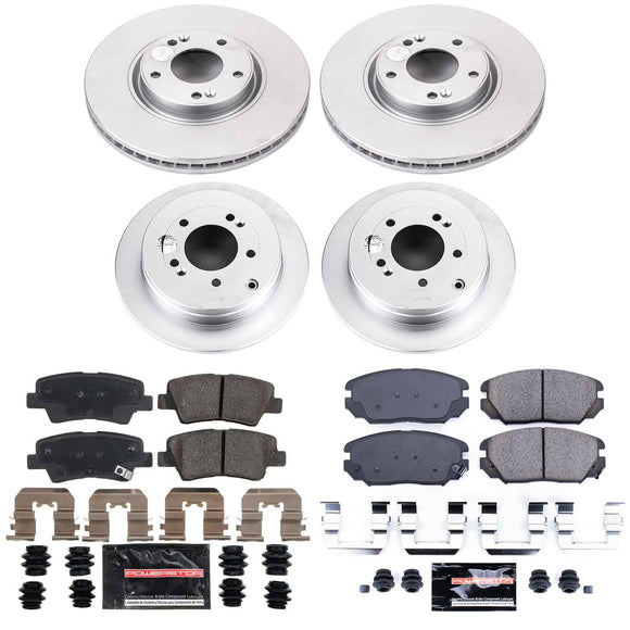 Z23 Daily Driver Premium Carbon-Fiber Ceramic Brake Pad and Fully Coated Rotor K