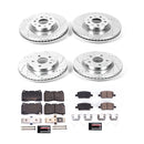 PowerStop Z23 Daily Driver Carbon-Fiber Ceramic Brake Pad and Drilled & Slotted