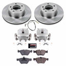 PowerStop OE Stock Replacement Low-Dust Ceramic Brake Pad, Rotor and Caliper Kit
