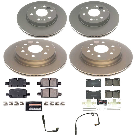 Z23 Daily Driver Premium Carbon-Fiber Ceramic Brake Pad and Fully Coated Rotor K
