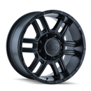 16x8 ION Alloy 179 Matte Black Wheel/Rim 6x114.3 6-114.3 16-8 ET10