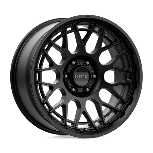 20X9 KMC KM722 TECHNIC Satin Black 6X139.7 ET0 wheel/rim