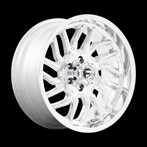 20X9 Fuel 1PC D809 Hurricane Polished Milled 6X135 ET20 Wheel Rim - 0