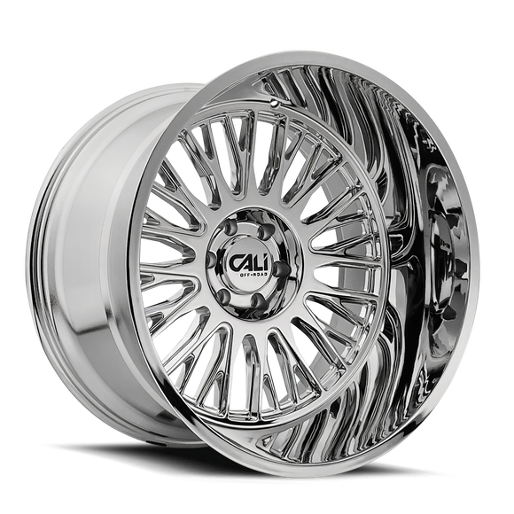 20x10 Cali Off-Road Vertex Chrome 6x139.7 ET-25 CB106 Wheel Rim