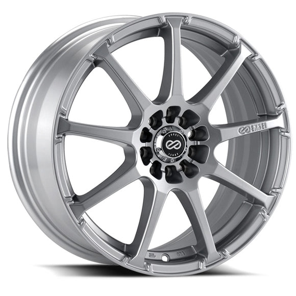 18x7.5 Enkei EDR9 Silver Wheel/Rim 5x100 5-100 18-7.5 ET45
