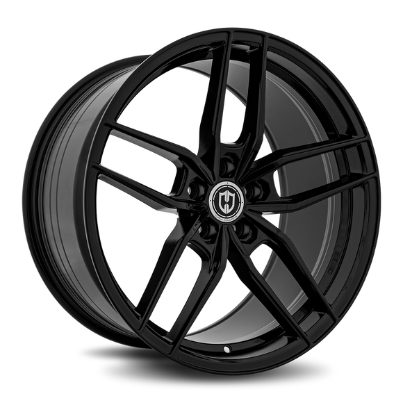 20x10 Curva CFF25 Gloss Black 5x114.3 ET40 wheel/rim