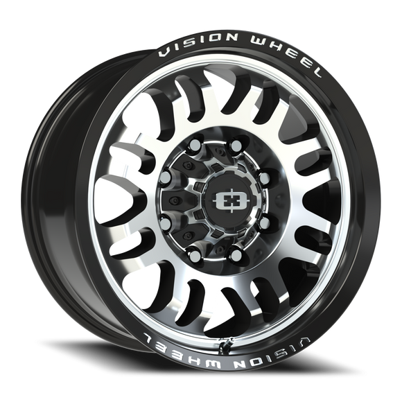 18x9 Vision 409 Inferno Black Wheel 8x165.1 ET12 CB125.1
