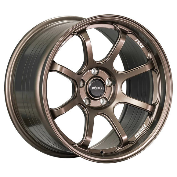 18x10.5 Konig F6SX Race Bronze 5x120 ET25 CB72.56 Wheel Rim