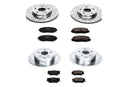 PowerStop Z23 Daily Driver Carbon-Fiber Ceramic Brake Pad and Drilled & Slotted