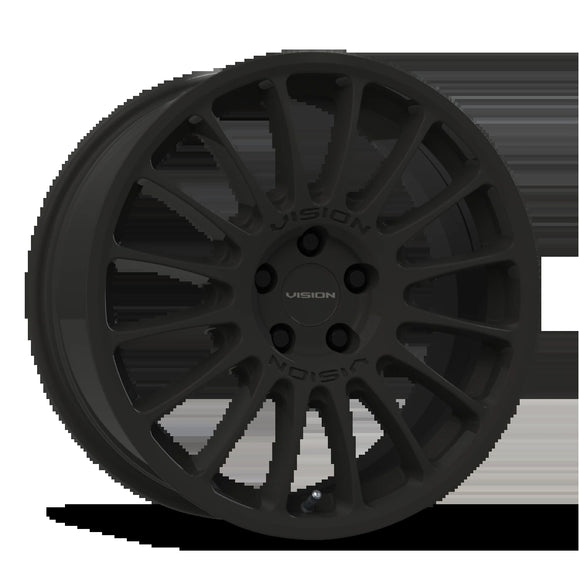 17x7 Vision 477 Monaco Satin Black 5x110 ET38 Wheel Rim